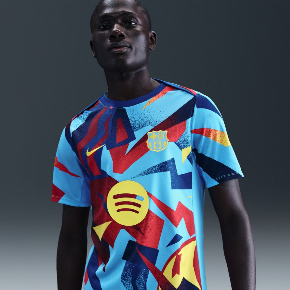 Barcelona Special Edition Academy Pro Pre-Match Dri-FIT Top on sale - Blue