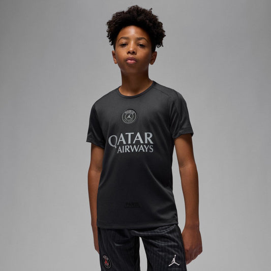 Paris Saint-Germain Jordan Brand Youth 2025/26 Strike Fourth Training Top on sale - Black