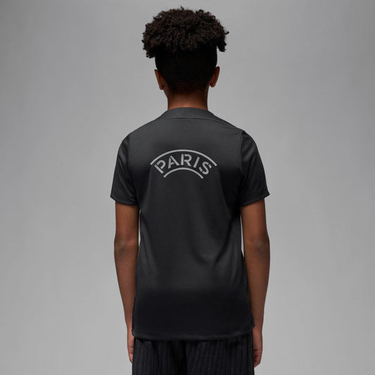 Paris Saint-Germain Jordan Brand Youth 2025/26 Strike Fourth Training Top on sale - Black