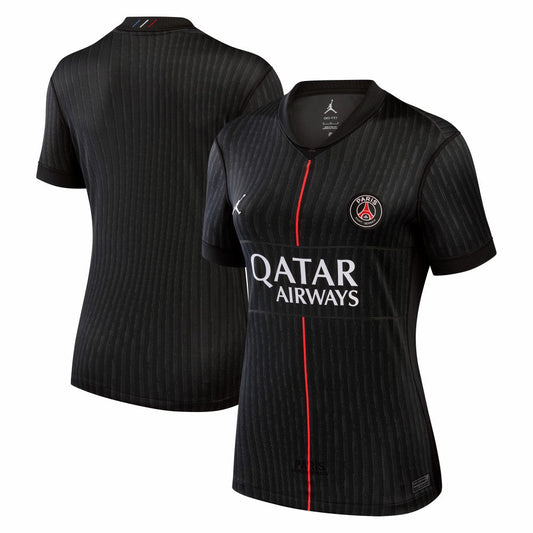 Paris Saint-Germain Jordan Brand Women's 2025/26 Fourth Replica Jersey on sale - Black
