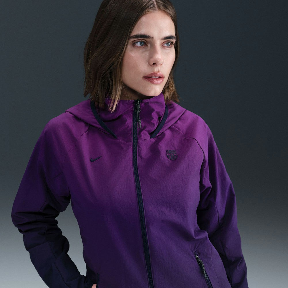 Barcelona Women's AWF Woven Full-Zip Jacket on sale - Purple