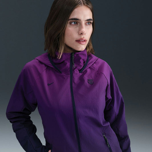 Barcelona Women's AWF Woven Full-Zip Jacket on sale - Purple