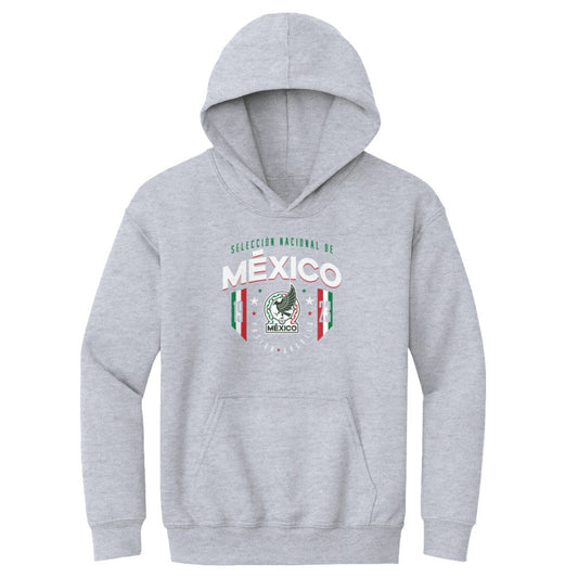 Mexico National Team 500 Level Youth 1923 Pullover Hoodie for sale - Gray