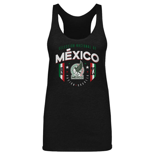 Mexico National Team 500 Level Women's Tri-Blend Tank Top for sale - Black