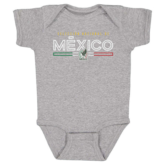 Mexico National Team 500 Level Infant Inline Bodysuit for sale - Heather Gray