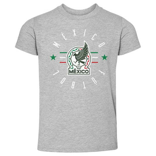 Mexico National Team 500 Level Toddler  Futbol T-Shirt for sale - Heather Gray