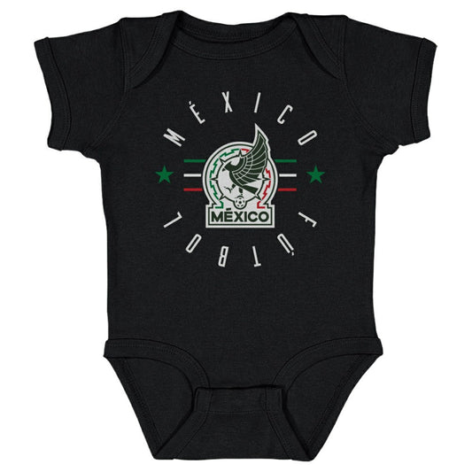 Mexico National Team 500 Level Infant  Futbol Bodysuit for sale - Black
