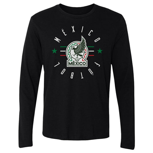 Mexico National Team 500 Level  Futbol Long Sleeve T-Shirt for sale - Black