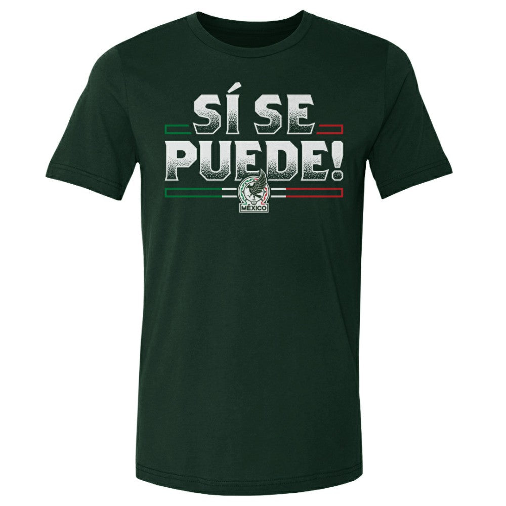 Mexico National Team 500 Level Si Se Puede  T-Shirt for sale - Forest Green
