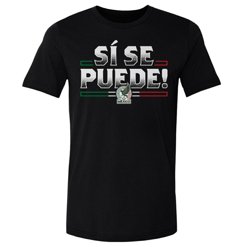Mexico National Team 500 Level Si Se Puede  T-Shirt for sale - Black