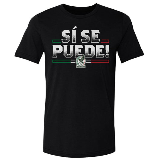 Mexico National Team 500 Level Si Se Puede  T-Shirt for sale - Black