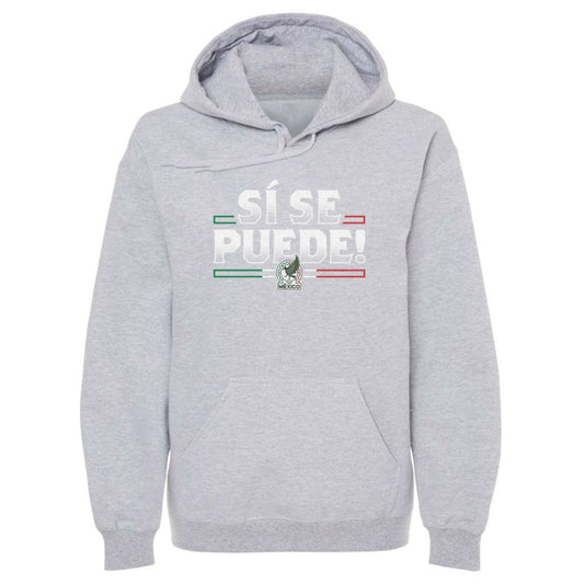 Mexico National Team 500 Level Si Se Puede  Pullover Hoodie for sale - Gray