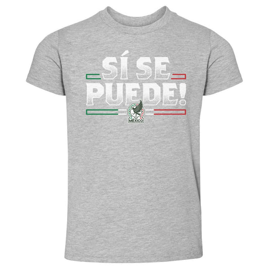Mexico National Team 500 Level Toddler Si Se Puede  T-Shirt for sale - Heather Gray