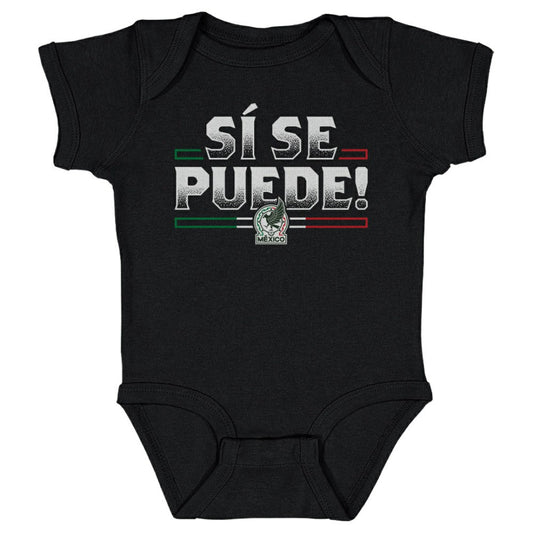 Mexico National Team 500 Level Infant Si Se Puede  Bodysuit for sale - Black