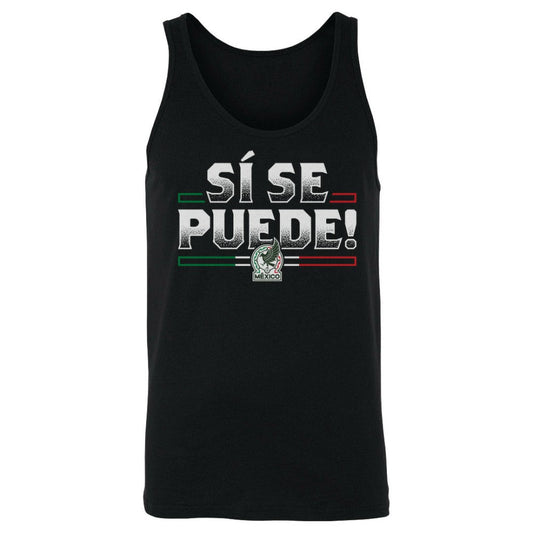 Mexico National Team 500 Level Si Se Puede  Tank Top for sale - Black