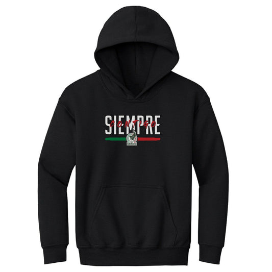 Mexico National Team 500 Level Youth Siempre Contigo Pullover Hoodie for sale - Black