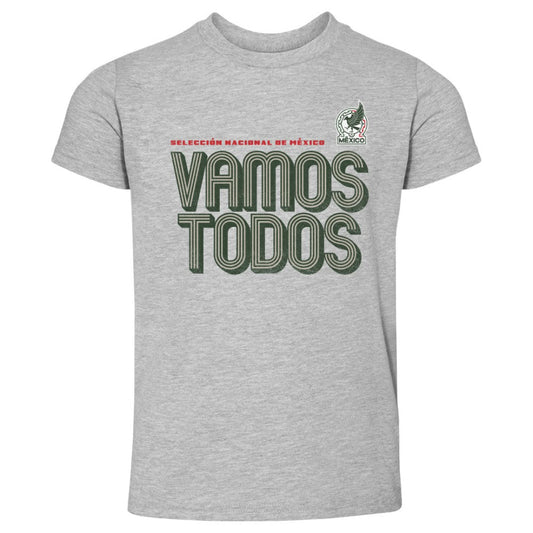 Mexico National Team 500 Level Toddler Inline Bold T-Shirt for sale - Heather Gray