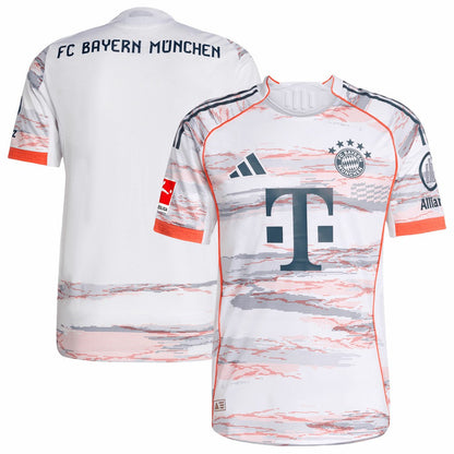Bayern Munich 2025/26 Away Jersey on sale - White