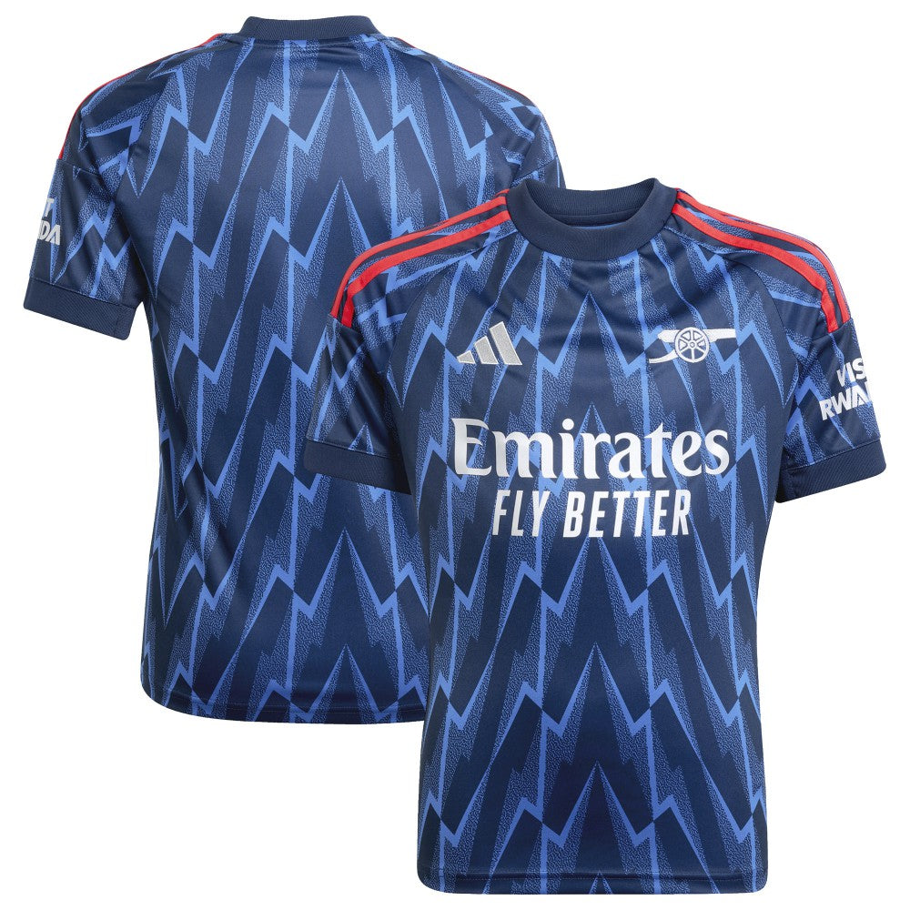 Arsenal Youth 2025/26 Away Replica Jersey on sale - Blue