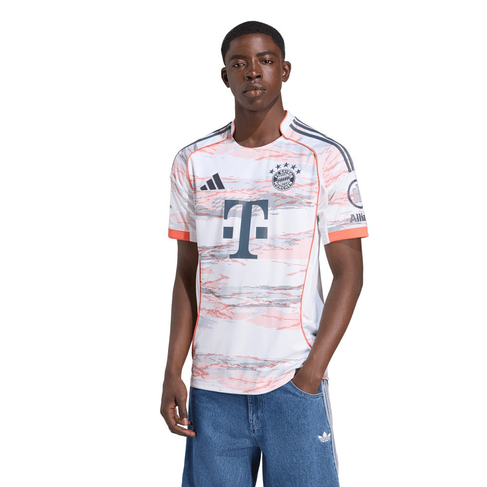 Bayern Munich 2025/26 Away Replica Jersey on sale - White