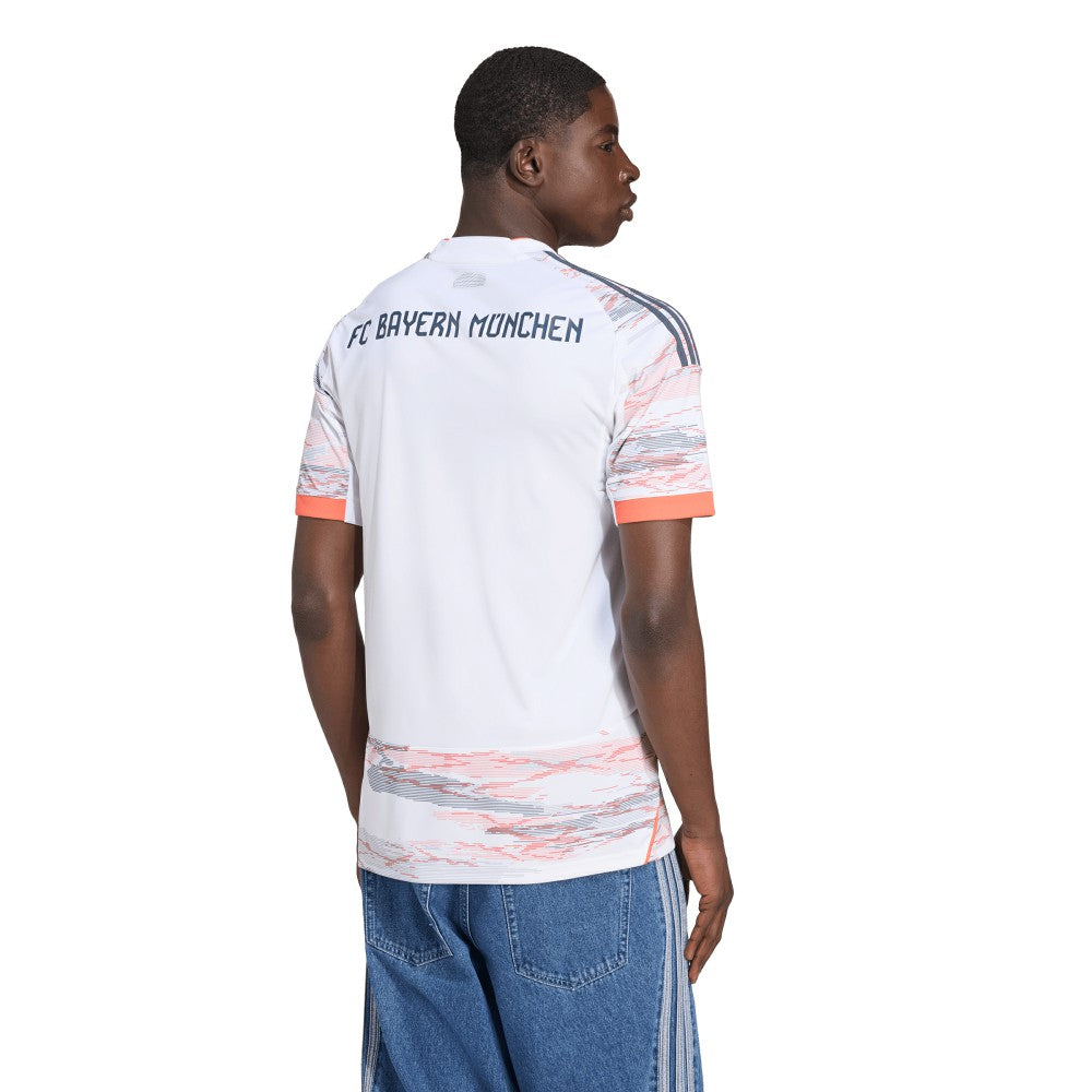 Bayern Munich 2025/26 Away Replica Jersey on sale - White