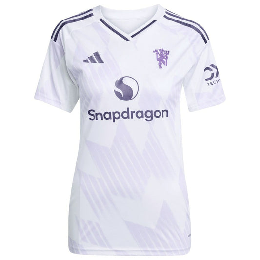 Manchester United Women's 2025/26 Away Replica Jersey Discount - White