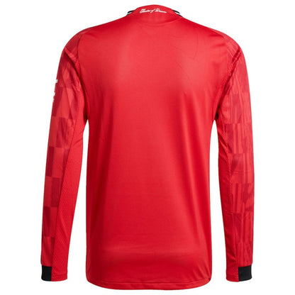 Manchester United Home 2025/26 Player Long Sleeve Jersey Discount - Red