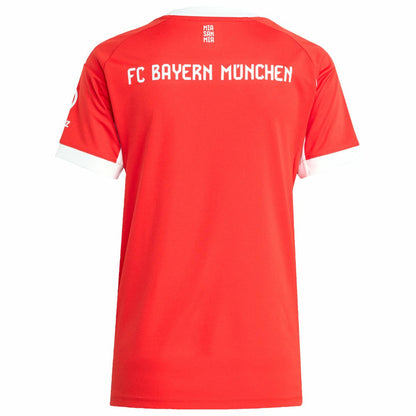 Bayern Munich Women's 2025/26 Home Replica Jersey on sale - Red