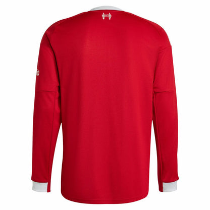 Liverpool  2025/26 Home Replica Long Sleeve Jersey for sale - Red
