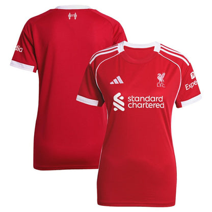 Liverpool Women's 2025/26 Home Replica Jersey Discount - Red