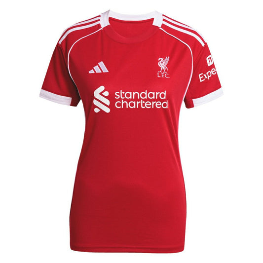 Liverpool Women's 2025/26 Home Replica Jersey Discount - Red