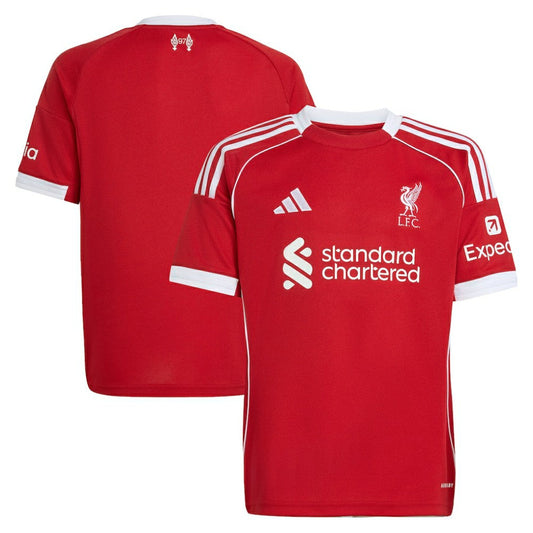 Liverpool Youth 2025/26 Home Replica Jersey Discount - Red