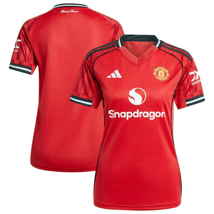 Manchester United Women's Home 2025/26 Replica Jersey Discount - Red