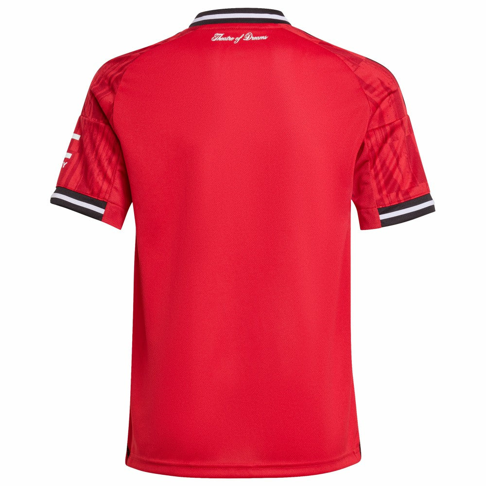 Manchester United Youth Home 2025/26 Replica Jersey Discount - Red
