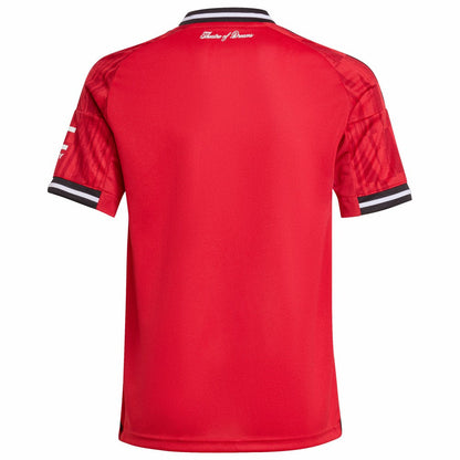 Manchester United Youth Home 2025/26 Replica Jersey Discount - Red