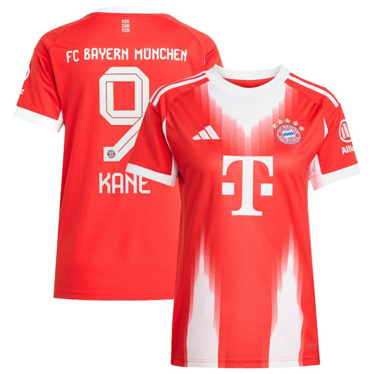 Harry Kane Bayern Munich Women's 2025/26 Home Replica Jersey on sale - Red