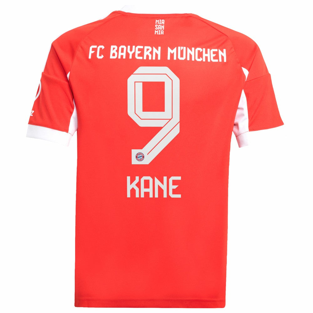 Harry Kane Bayern Munich Youth 2025/26 Home Replica Jersey on sale - Red