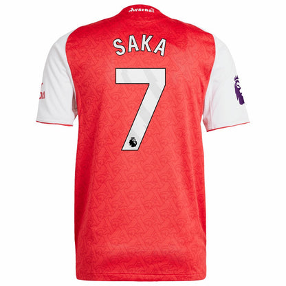 Bukayo Saka Arsenal 2025/26 Home Player Jersey on sale - Red