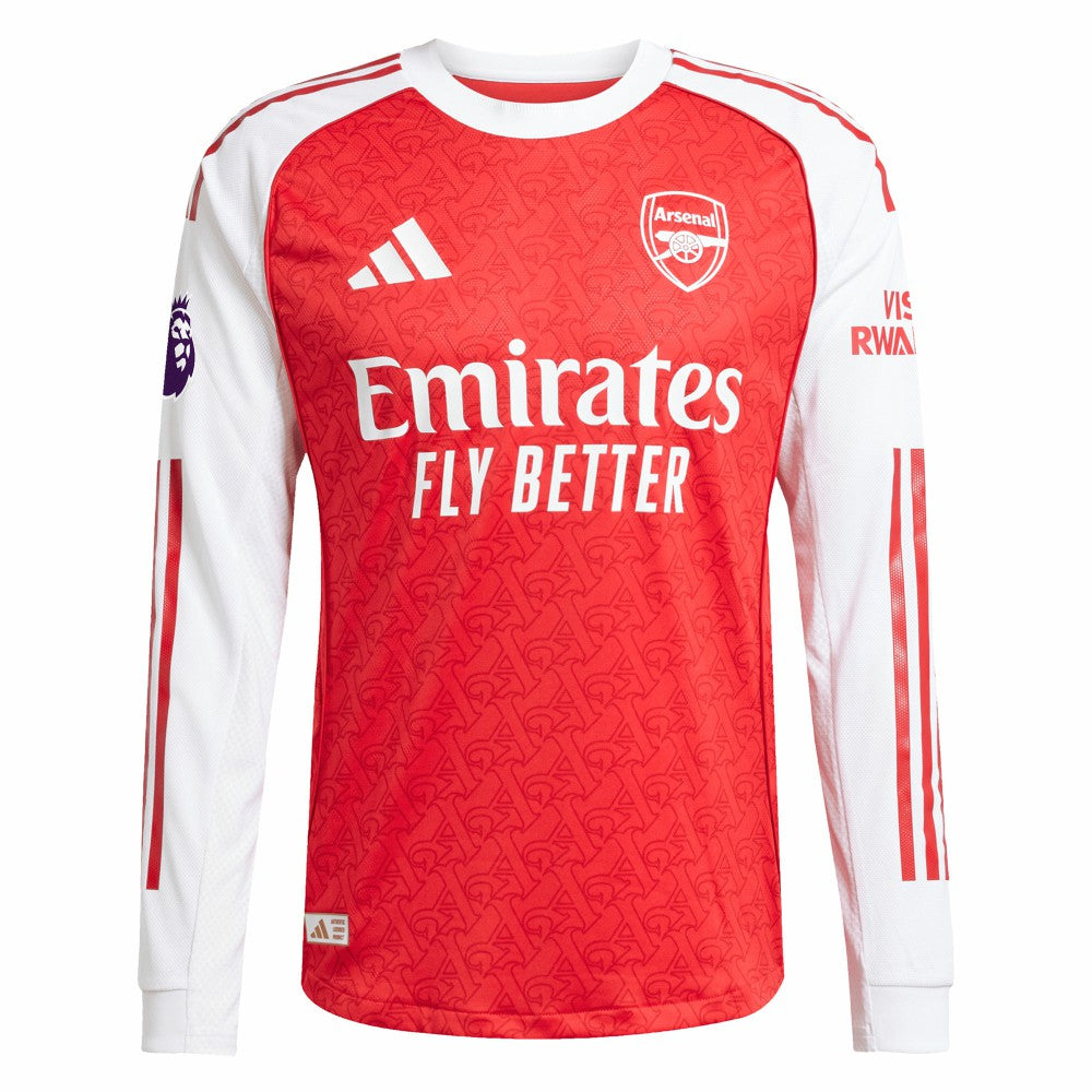 Kai Havertz Arsenal 2025/26 Home Long Sleeve Player Jersey on sale - Red