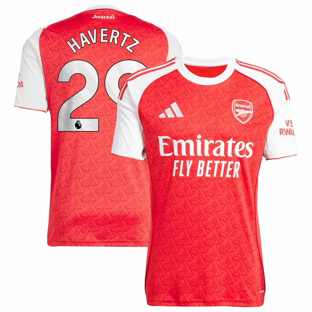 Kai Havertz Arsenal 2025/26 Home Replica Player Jersey on sale - Red