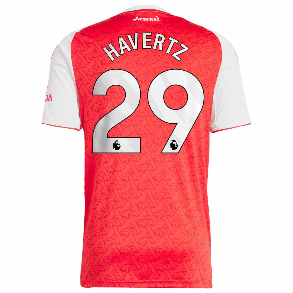 Kai Havertz Arsenal 2025/26 Home Replica Player Jersey on sale - Red