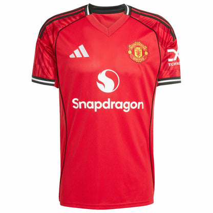 Kobbie Mainoo Manchester United Home 2025/26 Replica Player Jersey Discount - Red