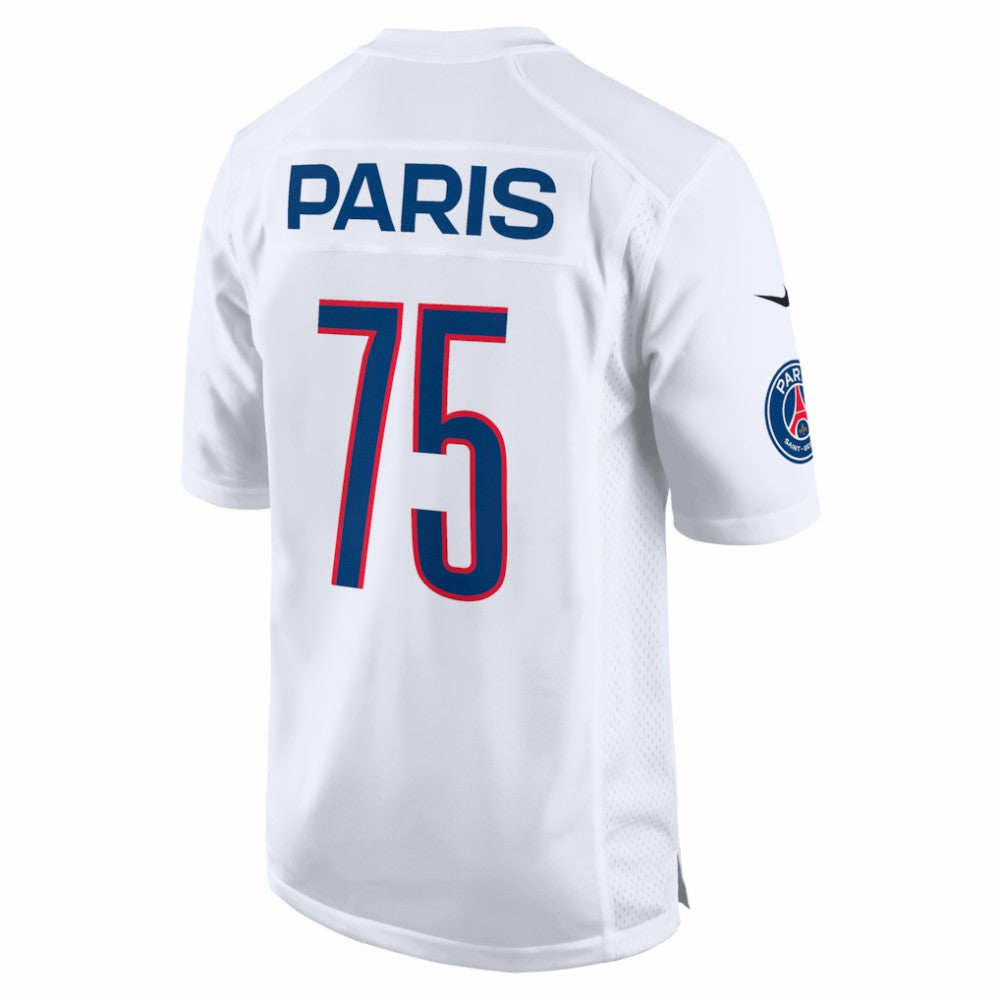 Paris Saint-Germain 2025 Soccer x NFL Game Jersey on sale - White