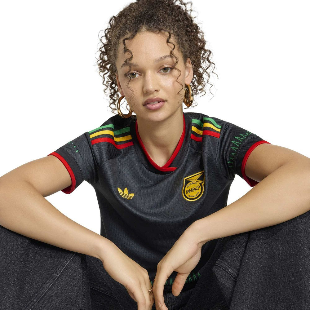 Jamaica National Team Women's 2026 Away Replica Jersey for sale - Black