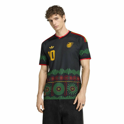 Bob Marley Jamaica National Team 2026 Away Replica Jersey for sale - Black