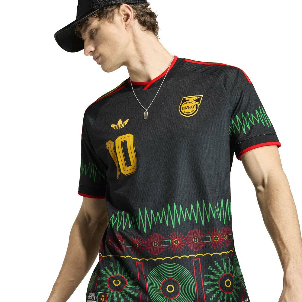 Bob Marley Jamaica National Team 2026 Away Replica Jersey for sale - Black