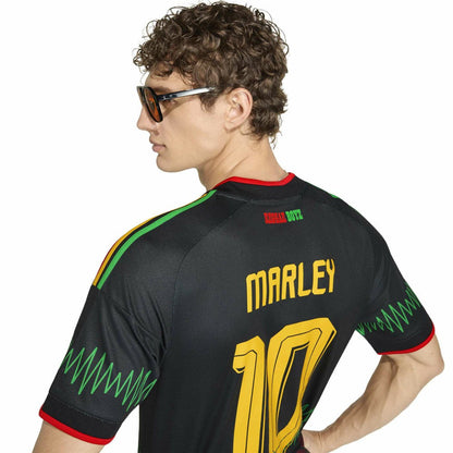 Bob Marley Jamaica National Team 2026 Away Replica Jersey for sale - Black