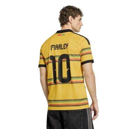 Bob Marley Jamaica National Team 2026 Home Replica Jersey for sale - Yellow