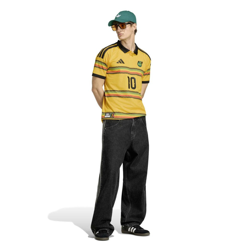 Bob Marley Jamaica National Team 2026 Home Replica Jersey for sale - Yellow