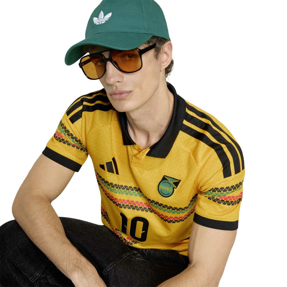 Bob Marley Jamaica National Team 2026 Home Replica Jersey for sale - Yellow